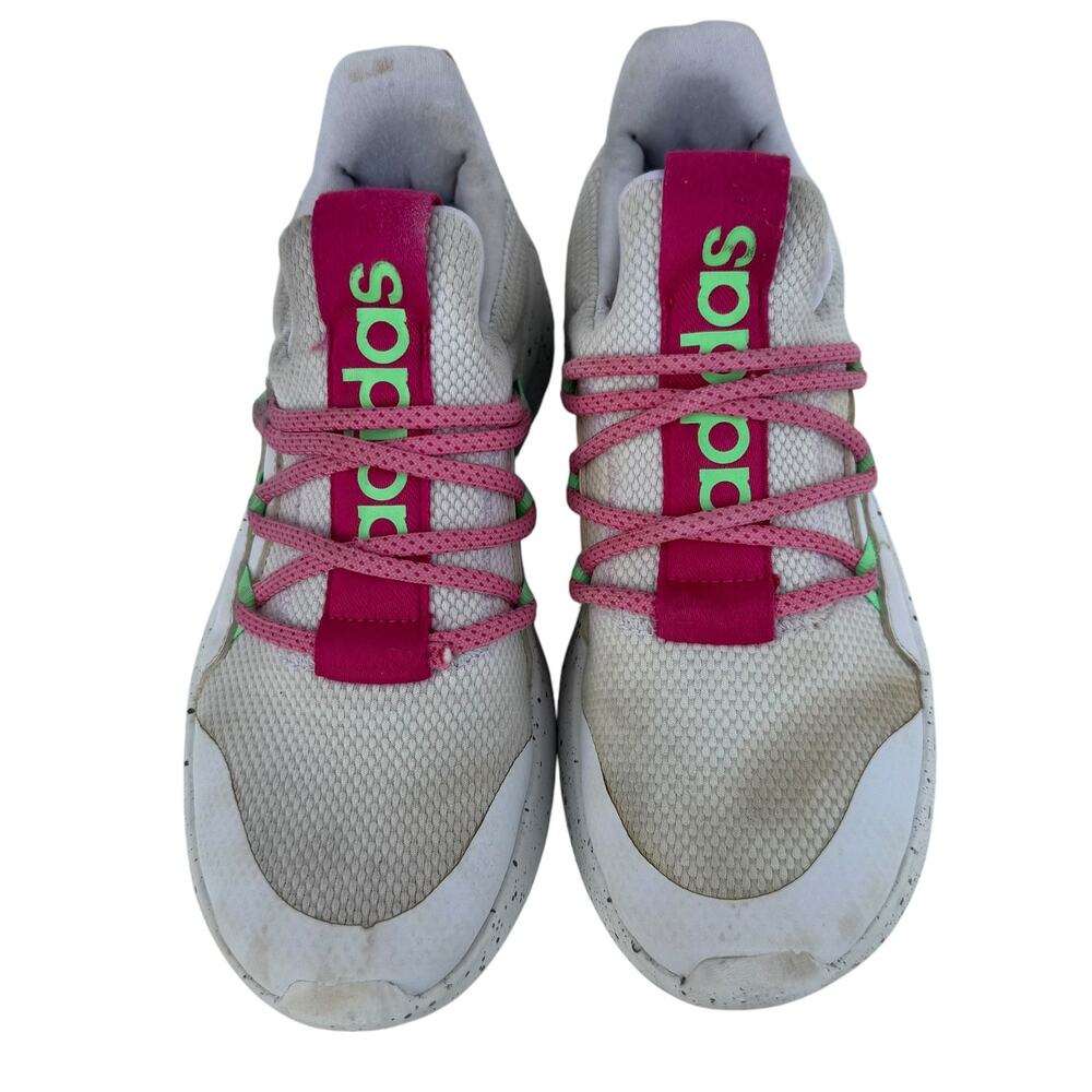 Adidas Girls Shoes 4.5 Lite Racer Adapt Slip On Cloudfoam Sneakers Running Gym